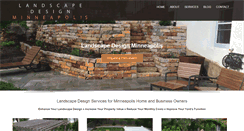 Desktop Screenshot of landscapedesignminneapolis.com
