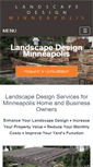 Mobile Screenshot of landscapedesignminneapolis.com